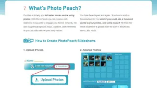 Photopeach screenshot