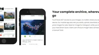 Photoshelter screenshot
