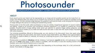 Photosounder screenshot