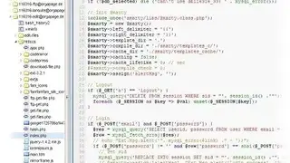 PHP Code Editor screenshot