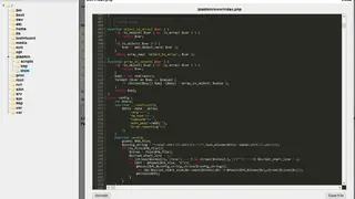 PHP File Manager screenshot