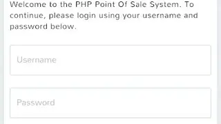 PHP Point of Sale screenshot