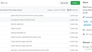 PHP Proxy screenshot