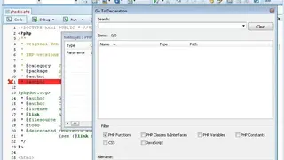 phpDesigner screenshot