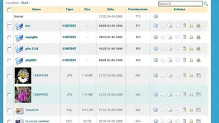 PHPfileNavigator screenshot