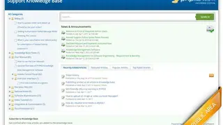 PHPKB Knowledge Base Software screenshot