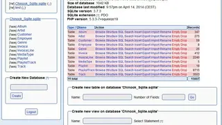 PHPLiteAdmin screenshot