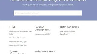 PHPLiveRegEx screenshot