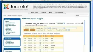 PHPRunner screenshot