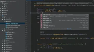 PhpStorm screenshot