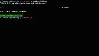 PHPUnit screenshot