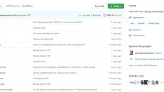 PHPUnit screenshot