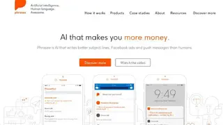 Phrasee screenshot