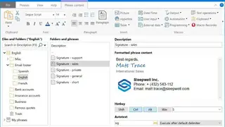 PhraseExpress screenshot
