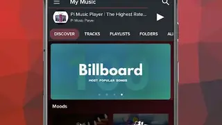 Pi Music Player screenshot
