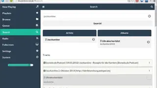 Pi MusicBox screenshot
