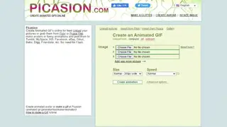 Picasion screenshot
