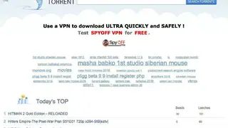 Picktorrent screenshot