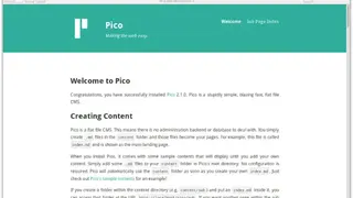 Pico screenshot