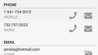 PiContacts screenshot