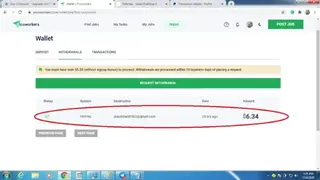 Picoworkers screenshot