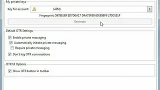 Pidgin-Encryption screenshot