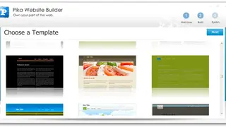 Pika Website Builder screenshot