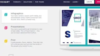Piktochart screenshot