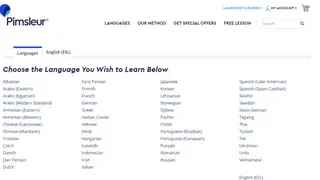 Pimsleur Languages screenshot