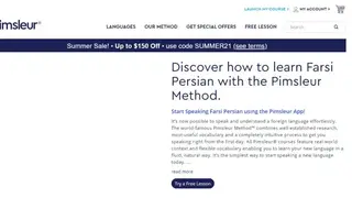 Pimsleur Languages screenshot