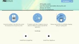 PINbonus — Discount cards screenshot