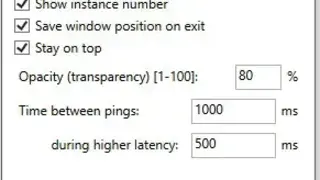 Ping Meter Gadget screenshot