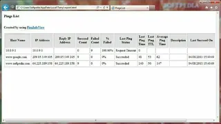 PingInfoView screenshot