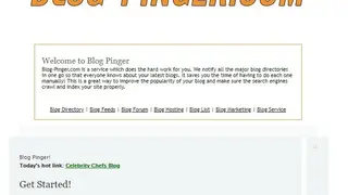 PingMyBlog screenshot