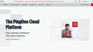 PingOne Cloud Platform screenshot