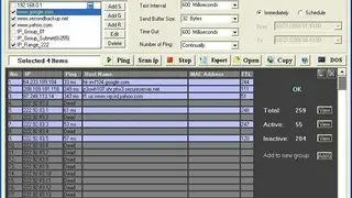 PingTester screenshot