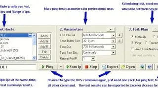 PingTester screenshot