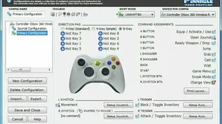 Pinnacle Game Profiler screenshot