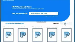Pinnacle Game Profiler screenshot