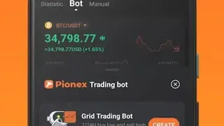 Pionex screenshot