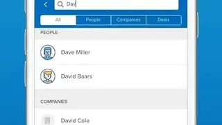 PipelineDeals screenshot