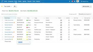 PipelineDeals screenshot