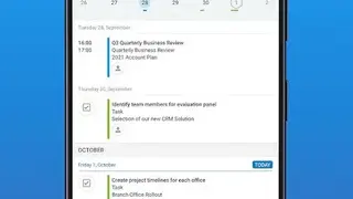 Pipeliner CRM screenshot