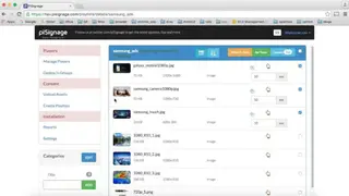 piSignage screenshot