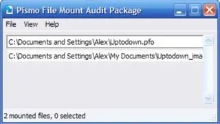 Pismo File Mount Audit Package screenshot