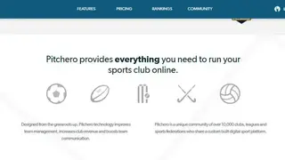 Pitchero screenshot