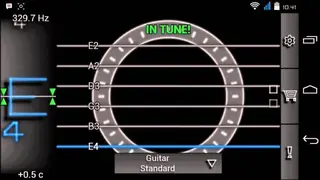 PitchLab Guitar Tuner screenshot