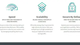 Pivotal Cloud Foundry screenshot