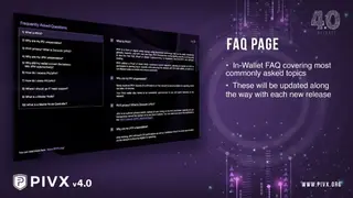 PIVX (PIVX) screenshot