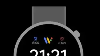 Pixel Minimal Watch Face screenshot
